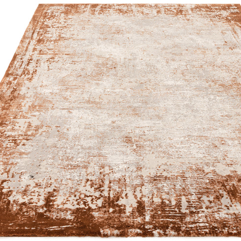 Lyza Rug Border Terracotta Rug